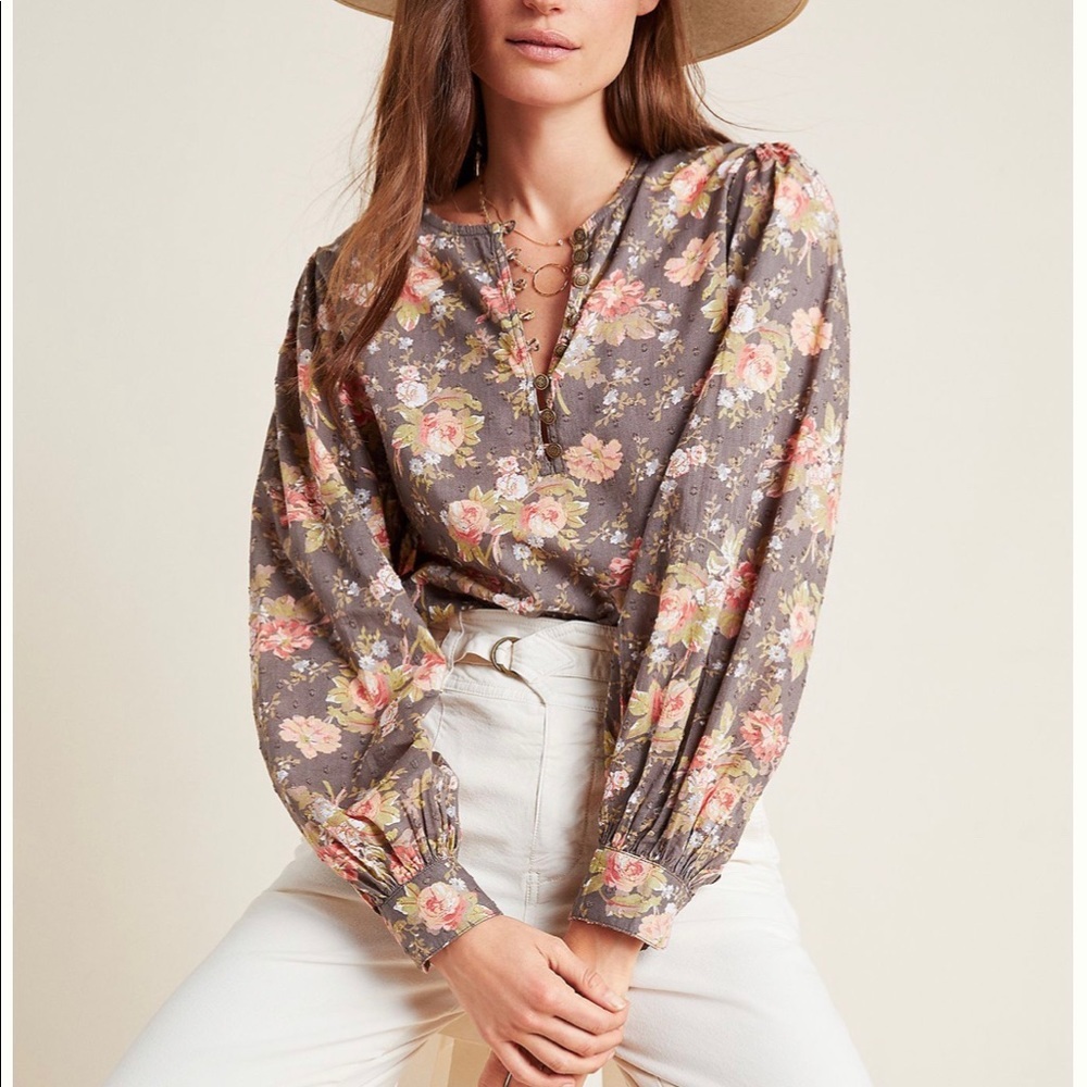 Anthropologie ~ Michaela Peasant Blouse